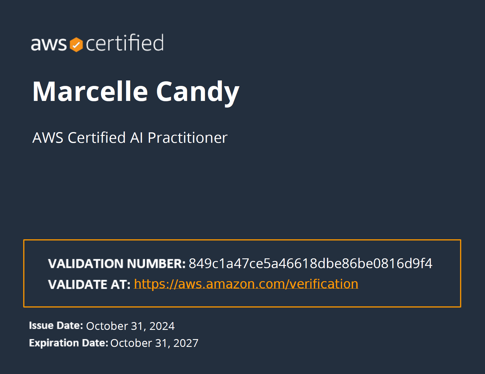 AWS Certified AI Practitioner